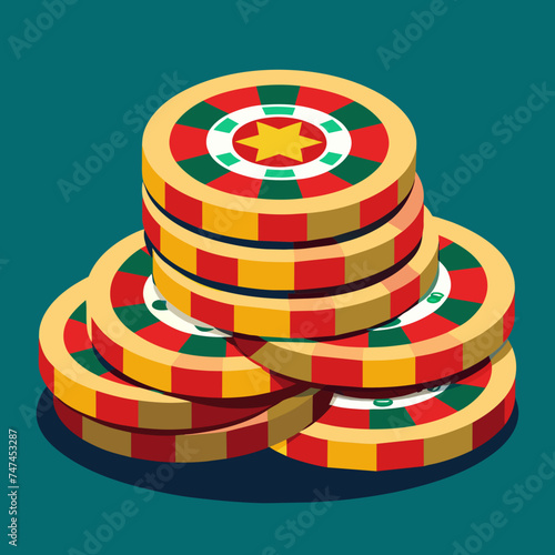 casino, chips, roulette, game