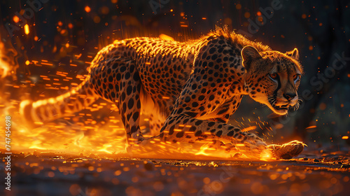 Learning the secrets of the cheetah's lightning reflexes.