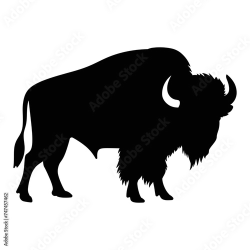 american bison silhouette