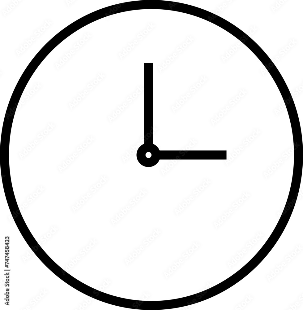 Clock icon in trendy flat style isolated on background. Clock icon page symbol for your web site design Clock icon logo, app, UI. Clock icon Vector illustration Clock icon in trendy flat style isolated on background. Clock icon page symbol for your web site design Clock icon logo, app, UI. Clock icon Vector illustration