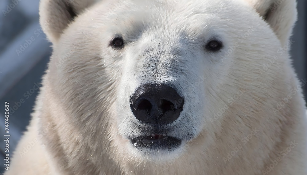 polar bear portrait polar bear portrait
