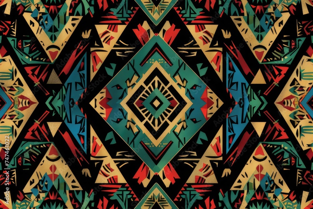 Seamless geometric ethnic asian oriental and tradition pattern design for texture and background. Silk and fabric pattern decoration for carpet, Thai clothing, wrapping and wallpaper Seamless geometric ethnic asian oriental and tradition pattern design for texture and background. Silk and fabric pattern decoration for carpet, Thai clothing, wrapping and wallpaper