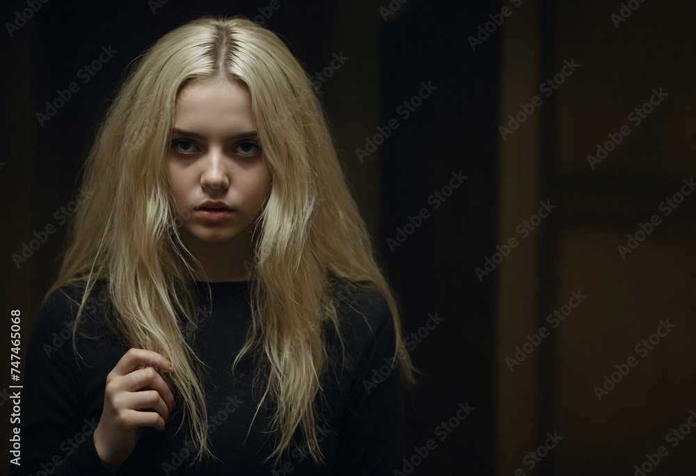 Fototapeta premium Moody Gothic Portrait