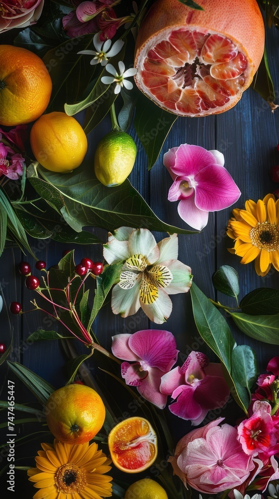 Florals and botanicals, Freshness art backdrop Florals and botanicals, Freshness art backdrop