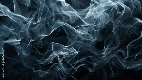 Dynamic smoke abstract: versatile background for ads, products, and posters, ideal for business presentations and creative spaces