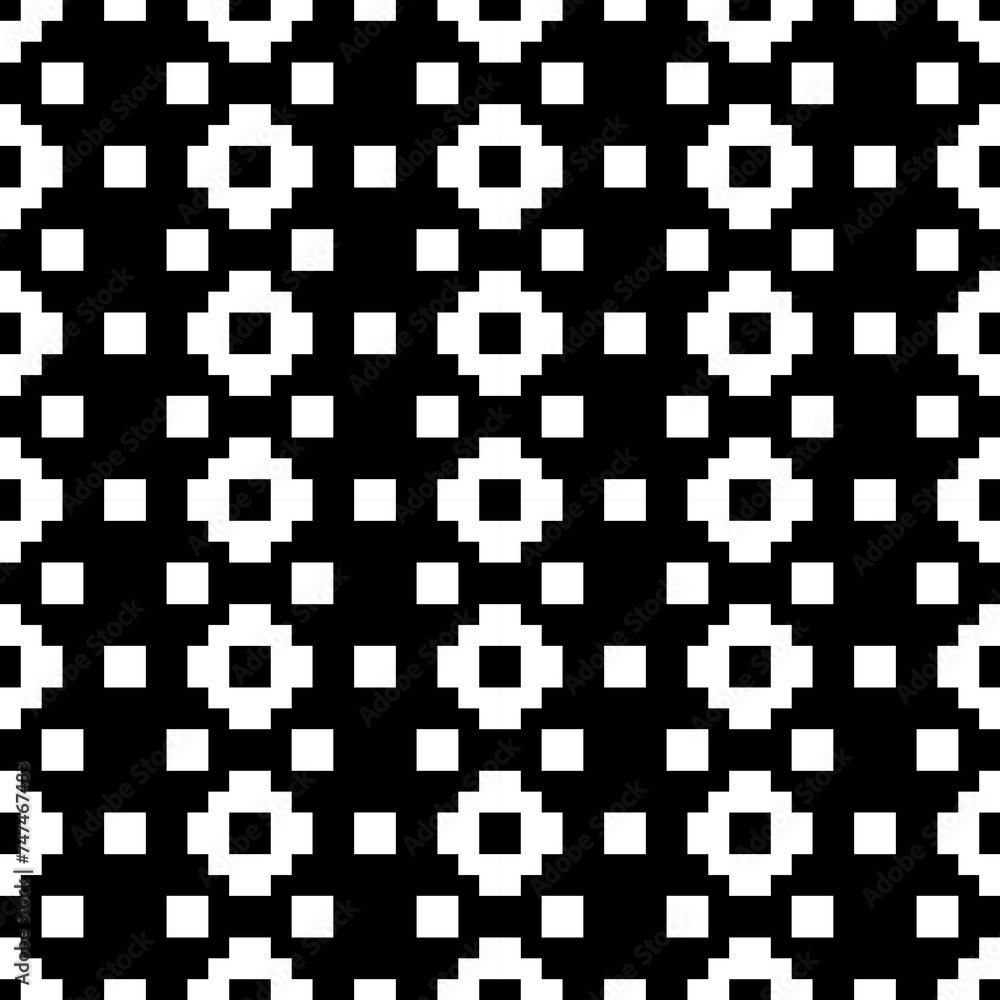 Seamless pattern. Ancient mosaic. Folk image. Inca crosses, squares ornament. Tribe motif. Digital paper, web design, ethnical textile print. Ethnic background. Tribal wallpaper. Vector artwork Seamless pattern. Ancient mosaic. Folk image. Inca crosses, squares ornament. Tribe motif. Digital paper, web design, ethnical textile print. Ethnic background. Tribal wallpaper. Vector artwork