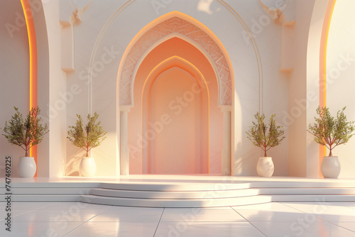 arabesque mosque interior