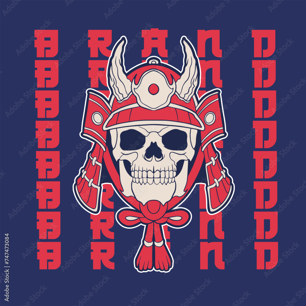 Samurai warrior mask. Traditional armor of japanese warrior. Vector illustration, shirt graphic. All elements; mask, helmet, colors are on the separate layers and editable.
Samurai warrior mask. Traditional armor of japanese warrior. Vector illustration, shirt graphic. All elements; mask, helmet, colors are on the separate layers and editable.
