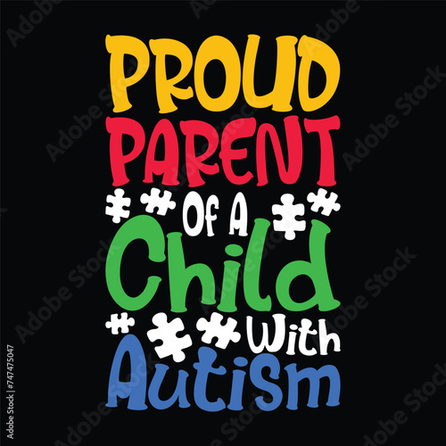 proud parent of a child with autism
