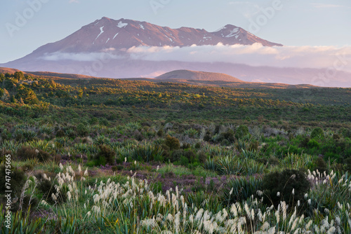 Mount Ruapehu, Tongariro Nationalpark, Manawatu-Manganui, Nordinsel, Neuseeland, Ozeanien © Rainer Mirau