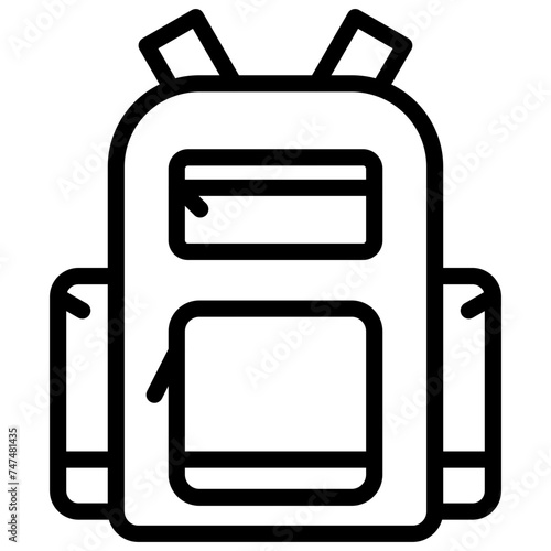Backpacker Icon Style