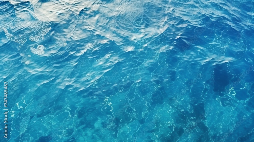 Background shot of aqua sea water surface Background shot of aqua sea water surface