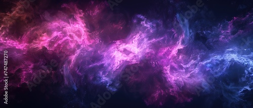 a dark background with pink and blue swirls and a black background with white swirls and a black background with pink and blue swirls and blue swirls.