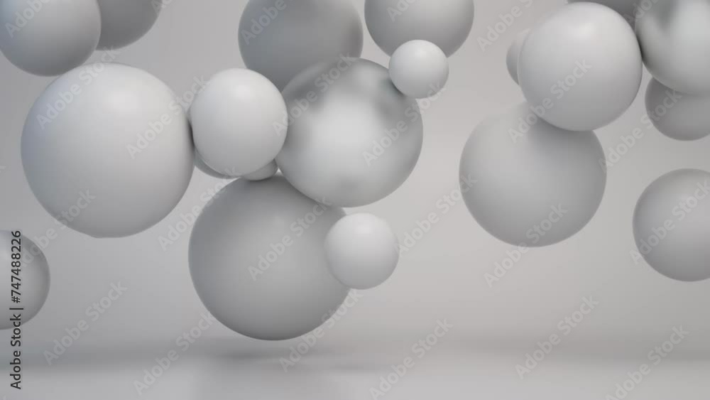 Colorful Floating Balls 4k Animation Colorful Floating Balls 4k Animation