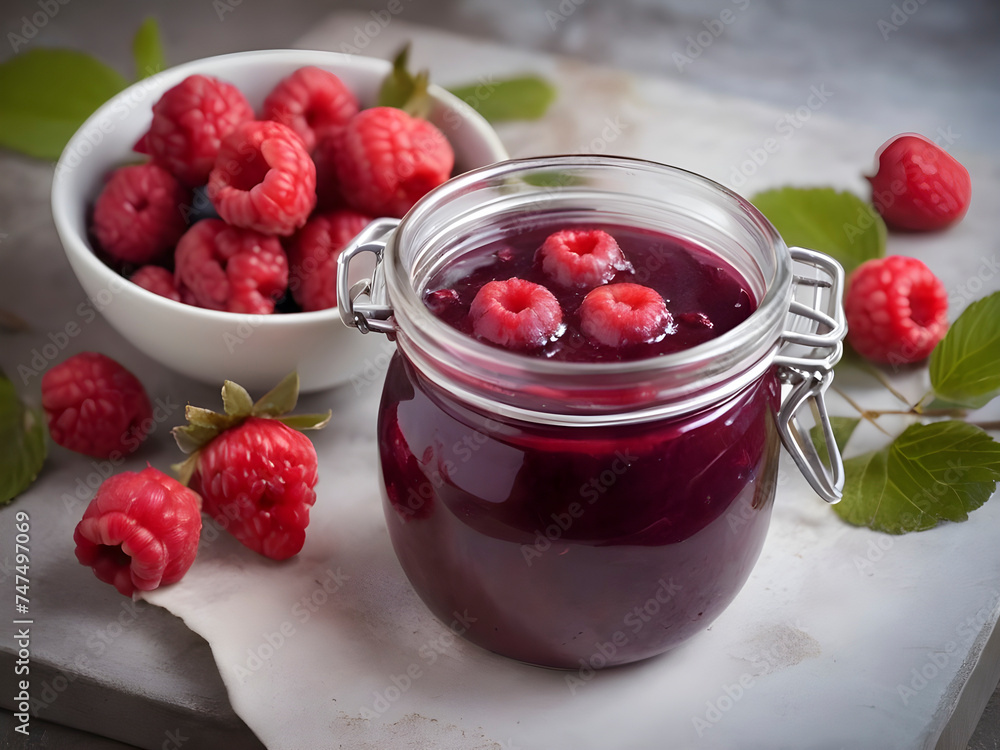 Top-Down Indulgence: Exploring the Vibrant Rote Grütze Presentation Top-Down Indulgence: Exploring the Vibrant Rote Grütze Presentation