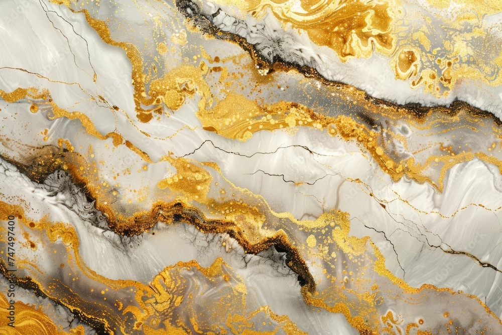 Luxury golden marble texture created from an original abstract ink painting Ideal for sophisticated backgrounds Luxury golden marble texture created from an original abstract ink painting Ideal for sophisticated backgrounds