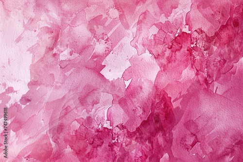 Detailed close-up of pink flowers painted in watercolor. Ideal for floral themed designs