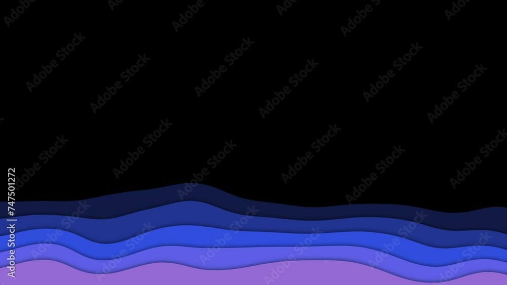 Abstract background moving with color gradient lines shadow motion and ...