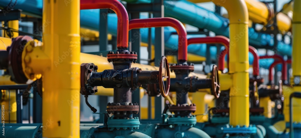 chemical industry with pipes chemical industry with pipes