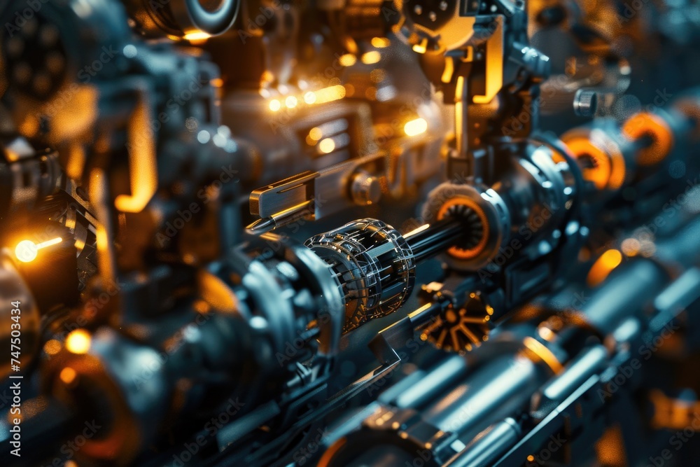 Close up of a machine with multiple pipes. Great for industrial concepts Close up of a machine with multiple pipes. Great for industrial concepts