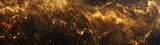 golden burns fire, in the style of futuristic spacescapes, photo-realistic landscapes