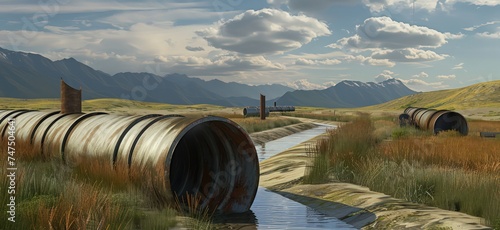 modern new pipelines in an isolated setting with fields