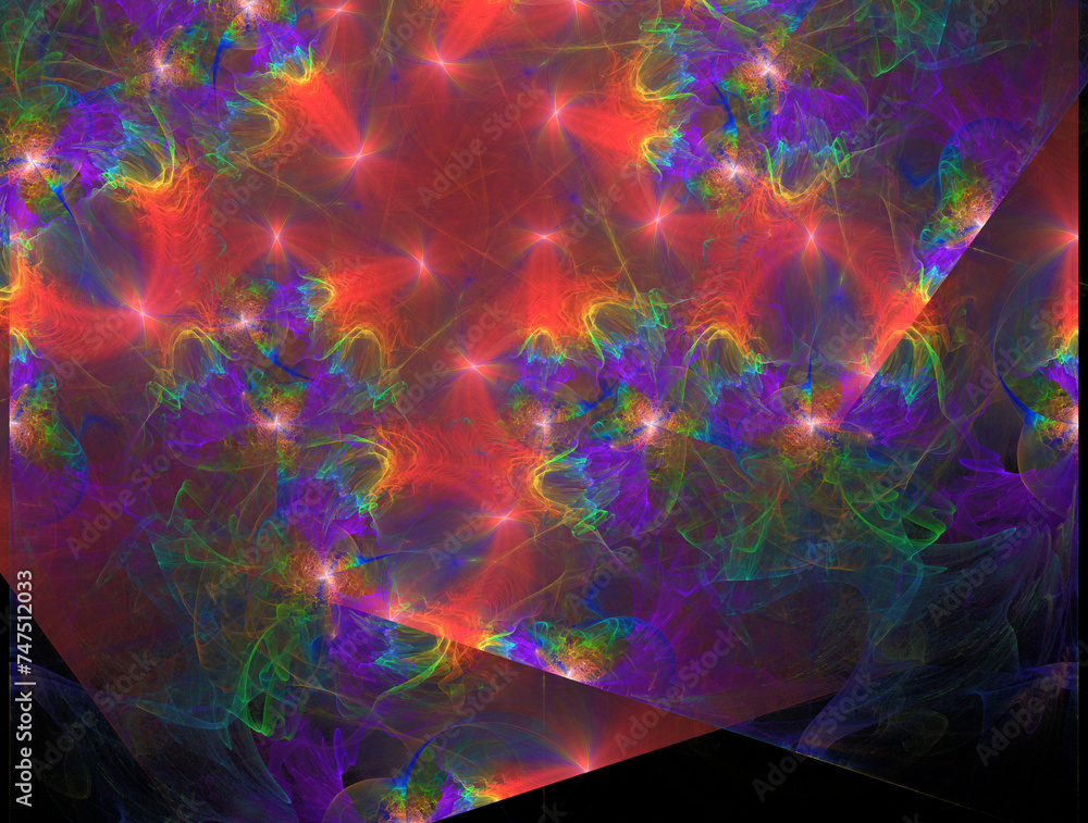 Imaginatory fractal abstract background Image Imaginatory fractal abstract background Image