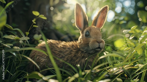 Paska and the Easter Bunny © Сергей Безрученко