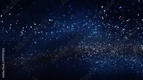 Navy blue glitter texture christmas background