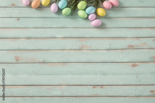 Background Backdrock Wallpaper with easter and spring theme | Pastel colors | Yellow Green Rose Blue