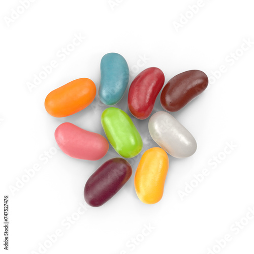 Small Pile Of Jelly Beans
