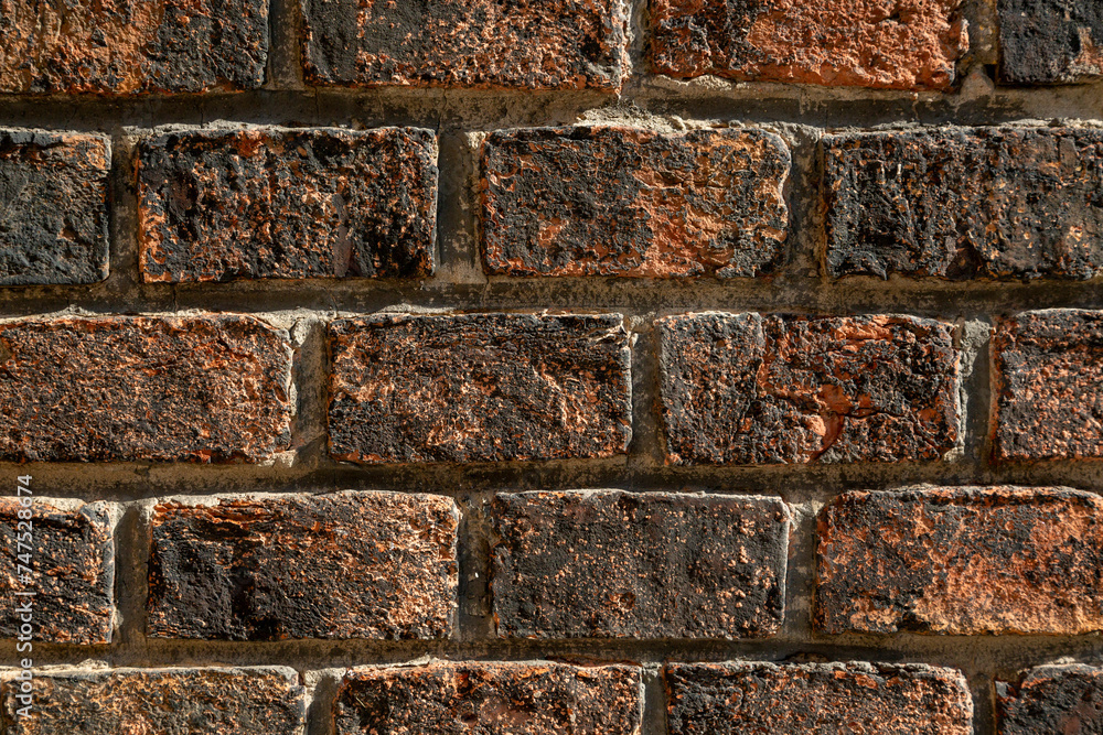 Background and texture of a brick wall Background and texture of a brick wall