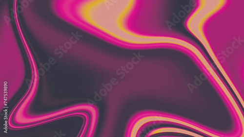 Abstract gradient lines background with grain. Digital art wallpaper. Vintage backdrop.