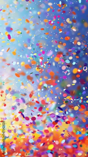 rio carnival bokeh background birthday cologne AI art colorful carnival abstract Generative party Colorful illustration Illustration confetti art confetti post Art background front painting canvas