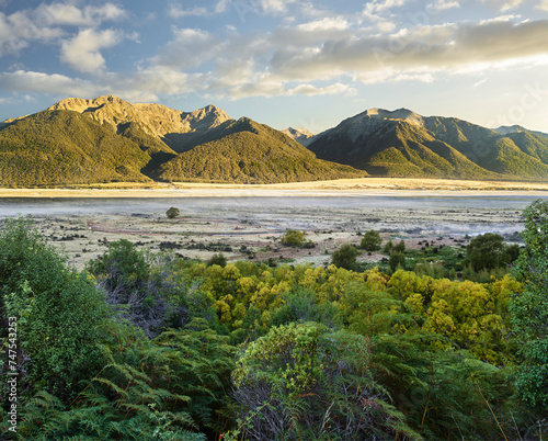 Waimakariri River, Polar Range, Arthur's Pass Nationalpark, Canterbury, Südinsel, Neuseeland, Ozeanien