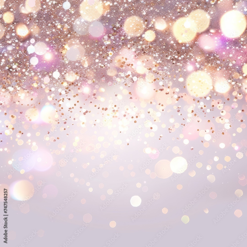 background light glowing dots and circles abstraction.