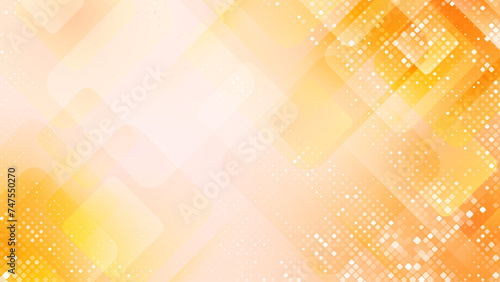 Amber mosaic modern composition with tiny elements.