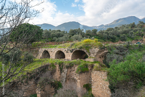 Scenic views from The Nysa on the Maeander which was an ancient city and bishopric of Asia Minor  whose remains are in the Sultanhisar  Ayd  n  Turkey