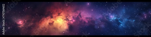 space landscape background.