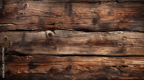 Rustic wooden board