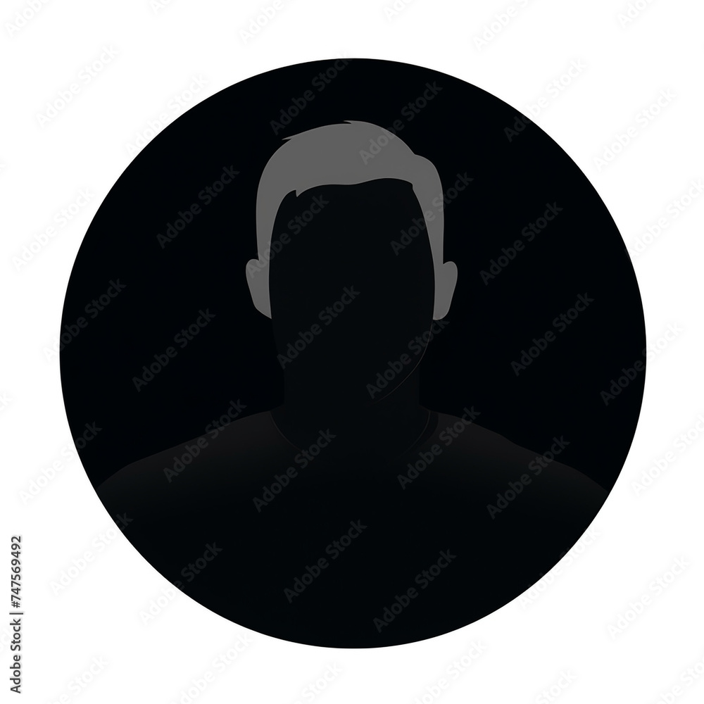 very simple human icon, the human is in a circle , only the face is to be seen сreated with Generative Ai very simple human icon, the human is in a circle , only the face is to be seen сreated with Generative Ai