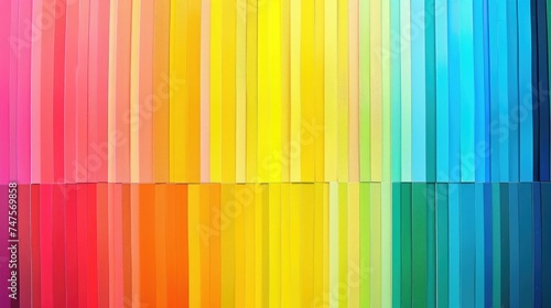 Color scale. A special color gradient that shines in the colors of the rainbow. Texture background pattern. Generative AI
