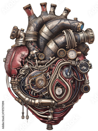 A anatomy of the heart engine.
