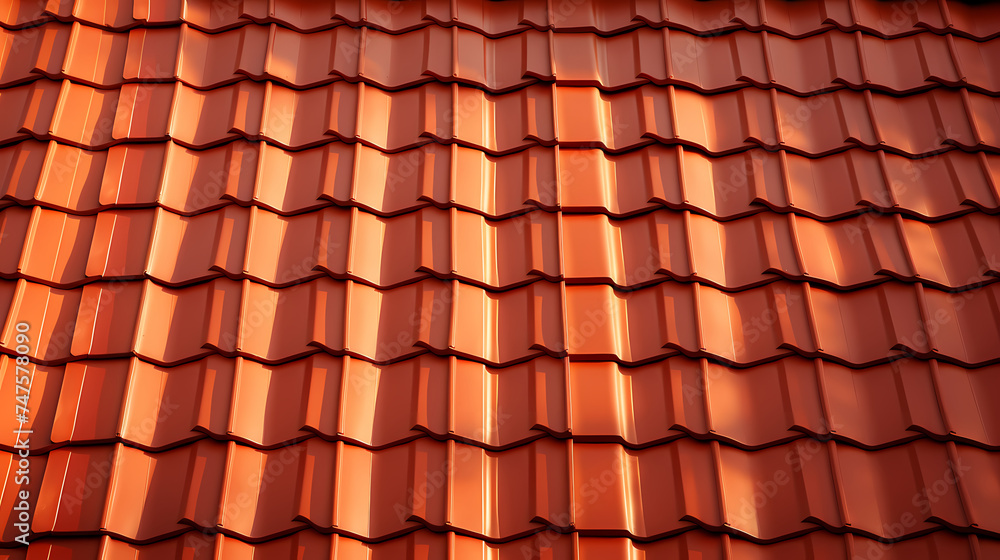Close-up of roof of house with blue sky Close-up of roof of house with blue sky
