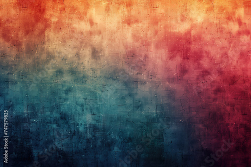 colorful grunge faded background, painted, abstract © vvalentine
