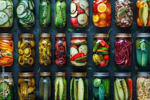 jars with pickels pattern (4) © Iwona
