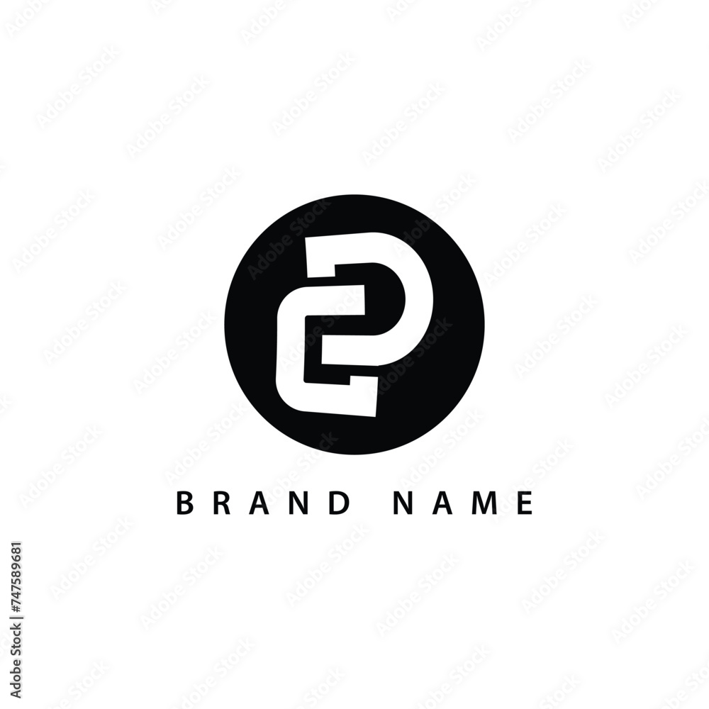 Letter gd logo icon design template element Letter gd logo icon design template element