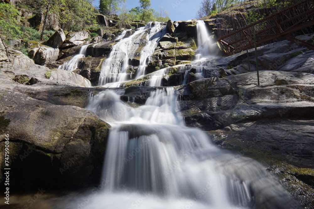 Cascada caozo, valle del jerte