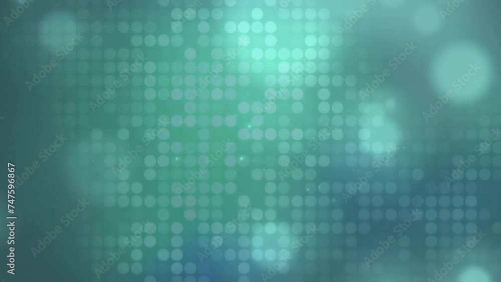 Animation of light spots over shapes moving Animation of light spots over shapes moving