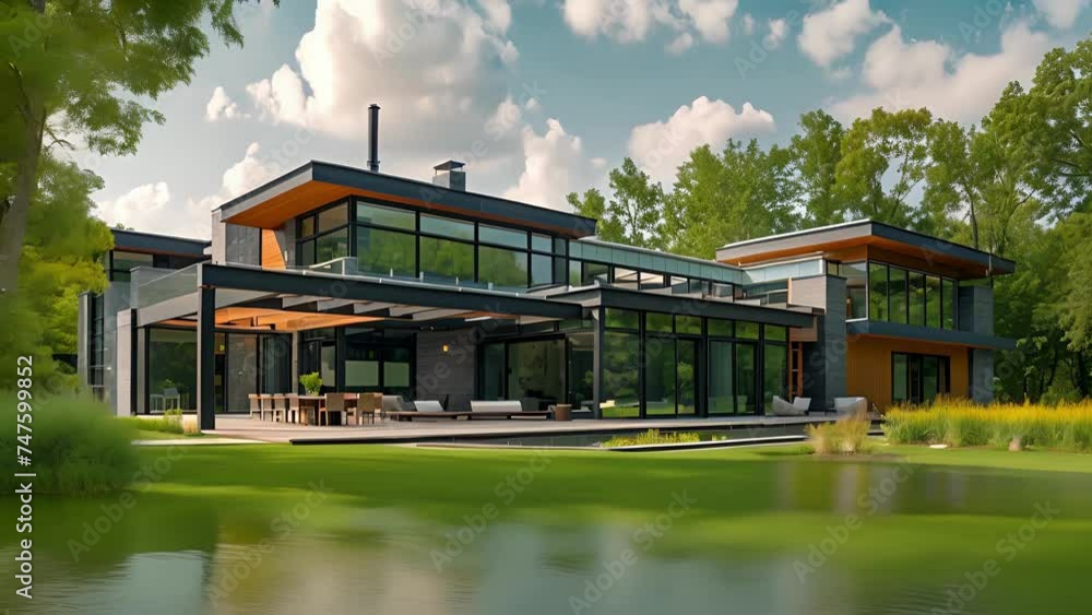 From its solarpowered heating system to its highefficiency windows this luxurious home showcases the latest in climatic responsive design providing a comfortable and environmentallyconscious From its solarpowered heating system to its highefficiency windows this luxurious home showcases the latest in climatic responsive design providing a comfortable and environmentallyconscious